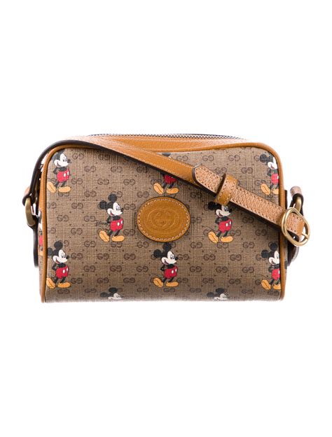 mickey mouse gucci luggage|Gucci Mickey Mouse crossbody bags.